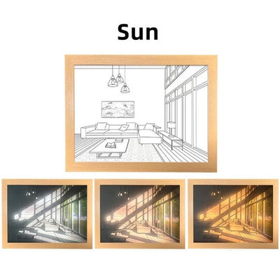 Modern Led Light Painting - ItemBear.com