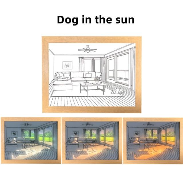 Modern Led Light Painting - ItemBear.com