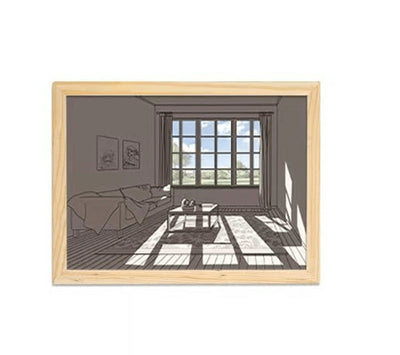 Modern Led Light Painting - ItemBear.com