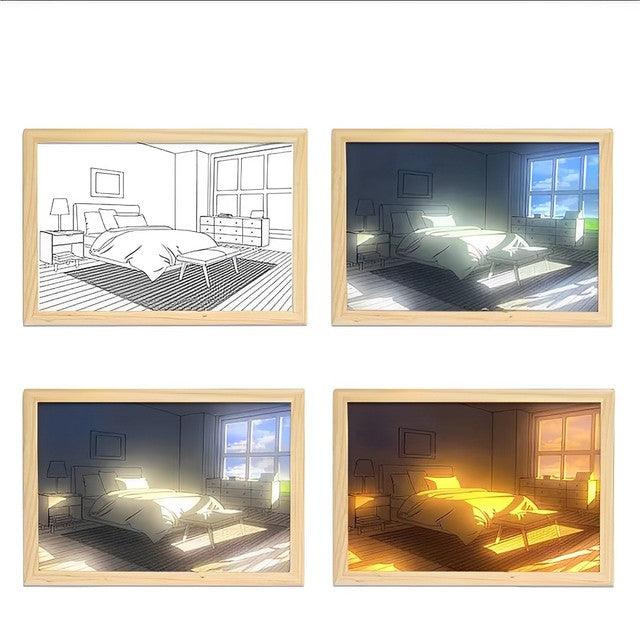 Modern Led Light Painting - ItemBear.com