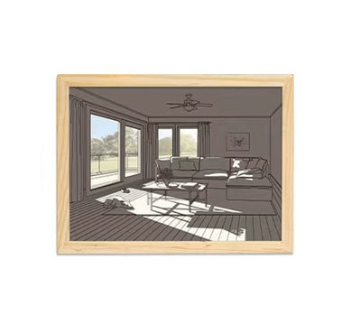 Modern Led Light Painting - ItemBear.com