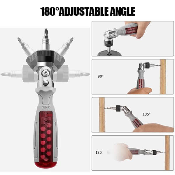 Multi-Angle Ratchet Screwdriver - ItemBear.com
