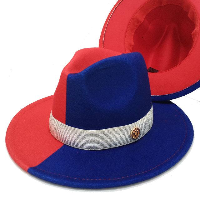 Natural Landscape Tie - dye Fedora Hat - ItemBear.com