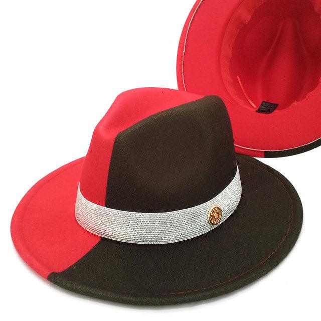 Natural Landscape Tie - dye Fedora Hat - ItemBear.com