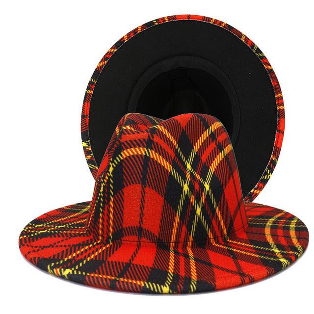 Natural Landscape Tie - dye Fedora Hat - ItemBear.com
