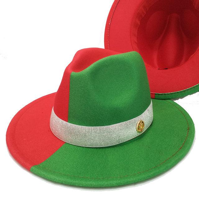 Natural Landscape Tie - dye Fedora Hat - ItemBear.com