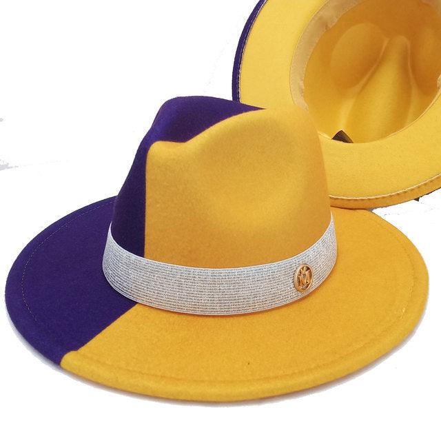 Natural Landscape Tie - dye Fedora Hat - ItemBear.com