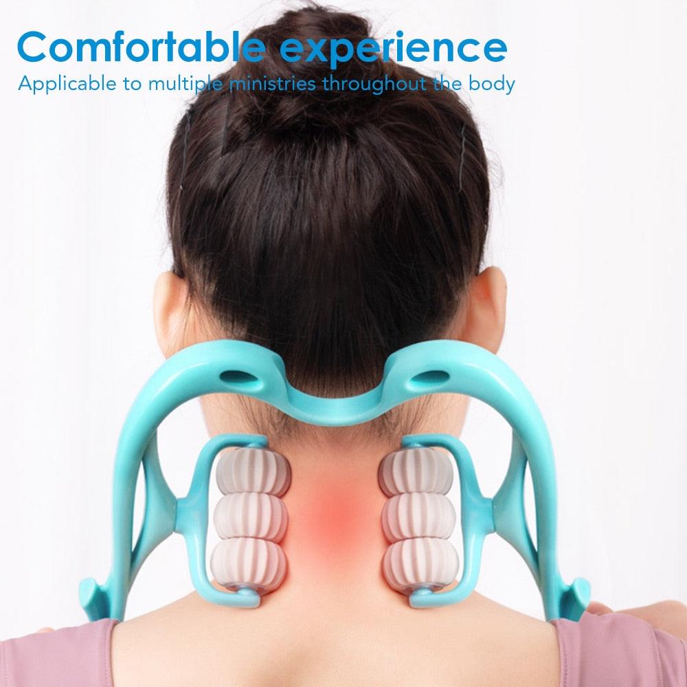 Neck Massage Pressure Point Therapy Roller - ItemBear.com