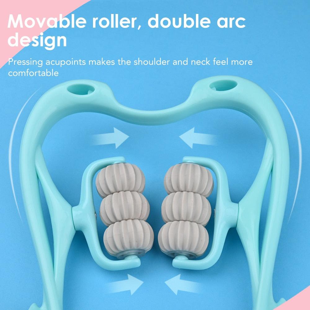 Neck Massage Pressure Point Therapy Roller - ItemBear.com