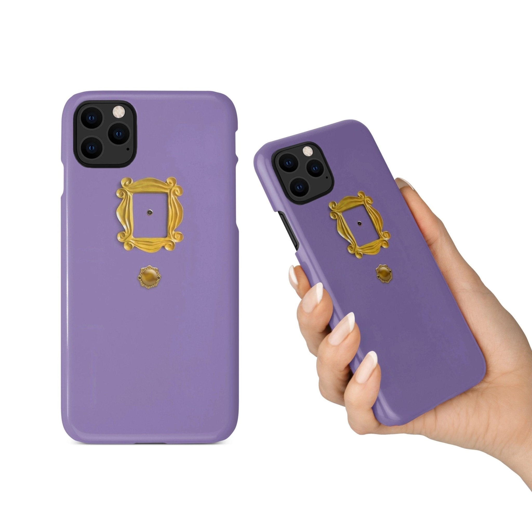 New Friends Purple Door iPhone Case - ItemBear.com