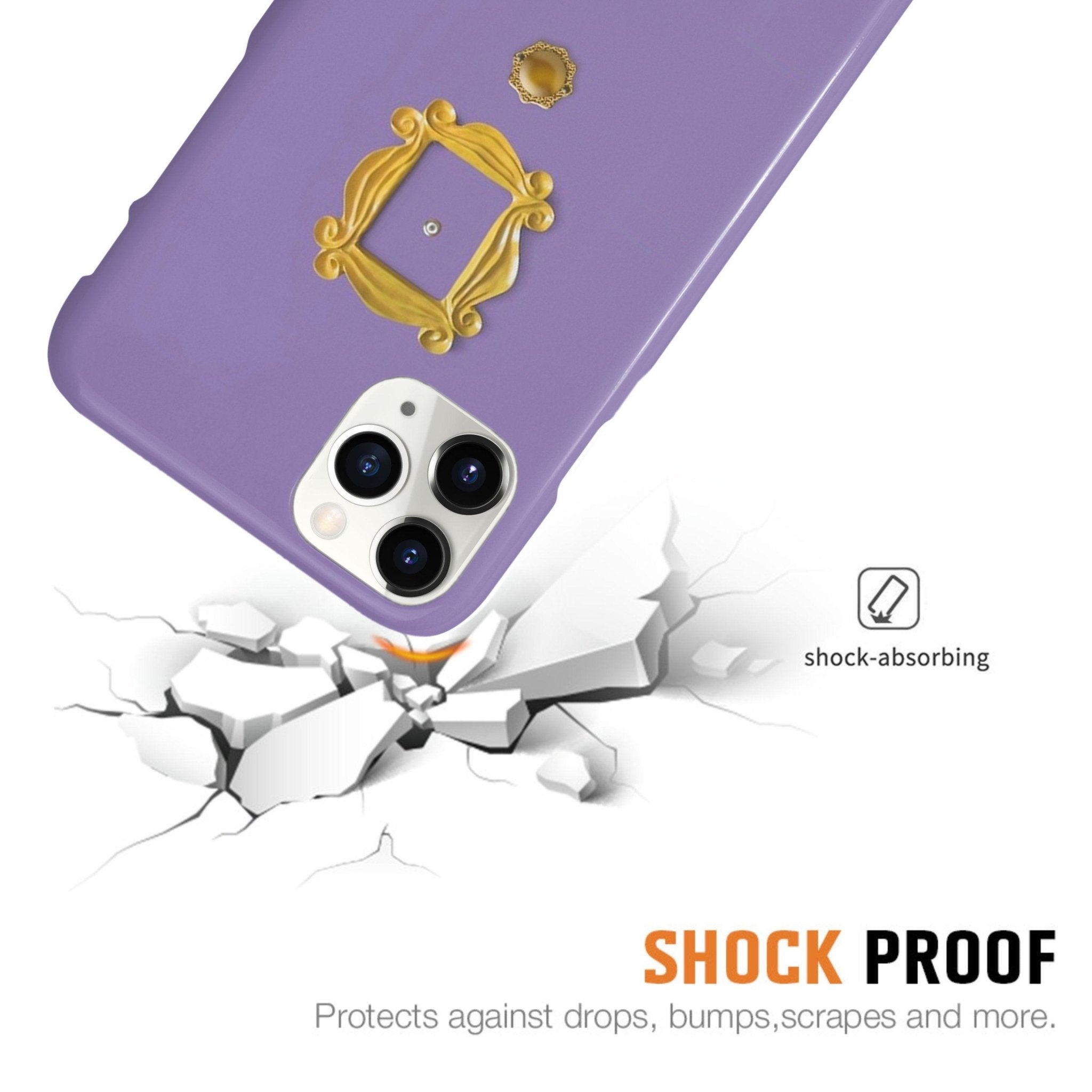 New Friends Purple Door iPhone Case - ItemBear.com