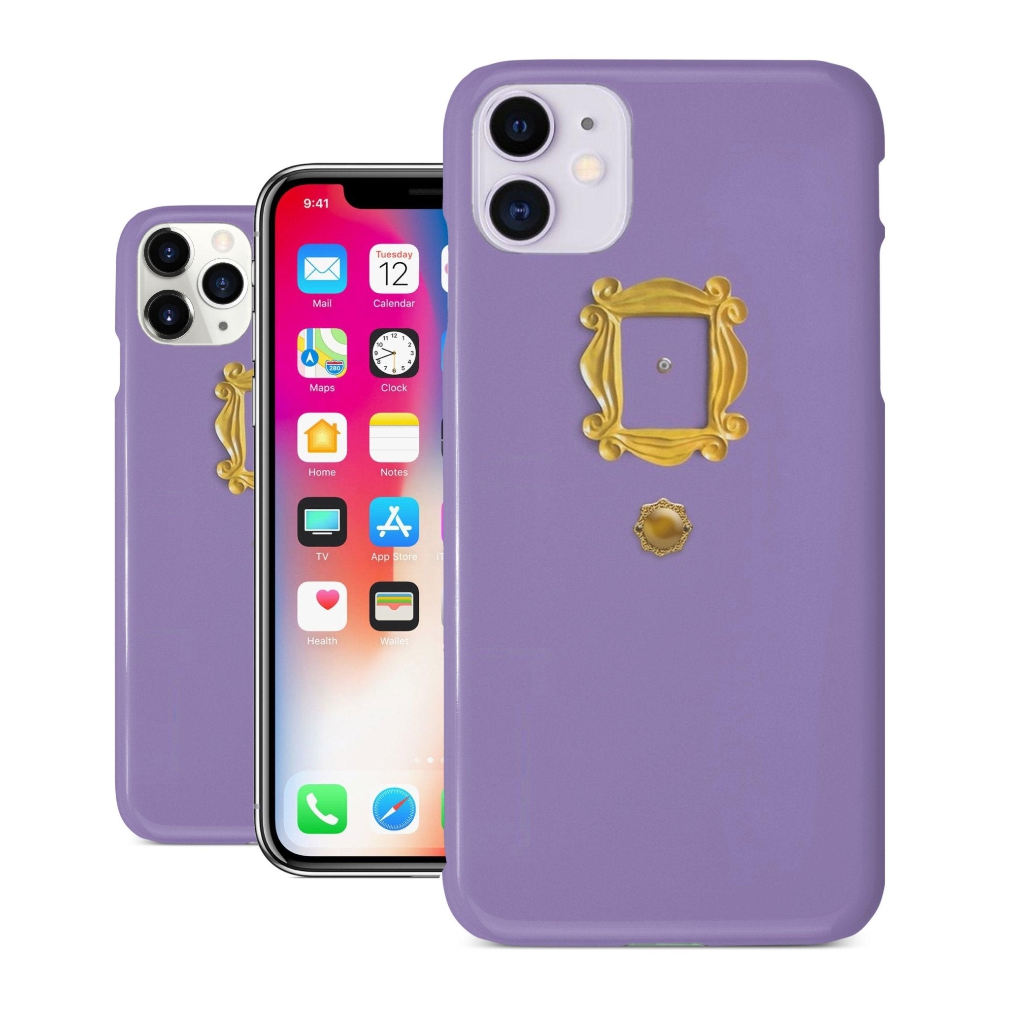 New Friends Purple Door iPhone Case - ItemBear.com