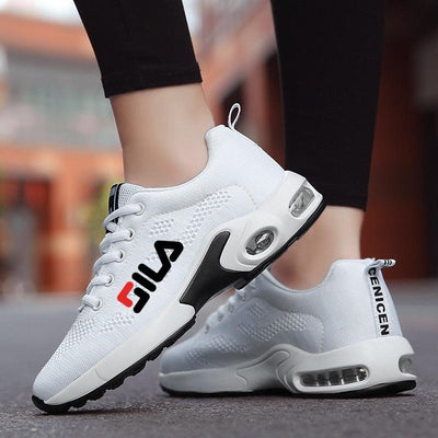 New Running Shoes Ladies Breathable Sneakers Summer Light Mesh Air Cushion Women Sports Shoes Outdoor Lace Up Training Shoes - ItemBear.com