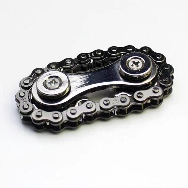 New Sprockets Flywheel Fingertip Gyro Sprockets Chains EDC Metal Toy Gear Chain Gyro Drop Ship Sproket Roadbike Spinner - ItemBear.com