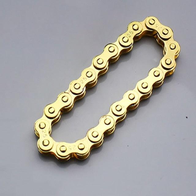 New Sprockets Flywheel Fingertip Gyro Sprockets Chains EDC Metal Toy Gear Chain Gyro Drop Ship Sproket Roadbike Spinner - ItemBear.com