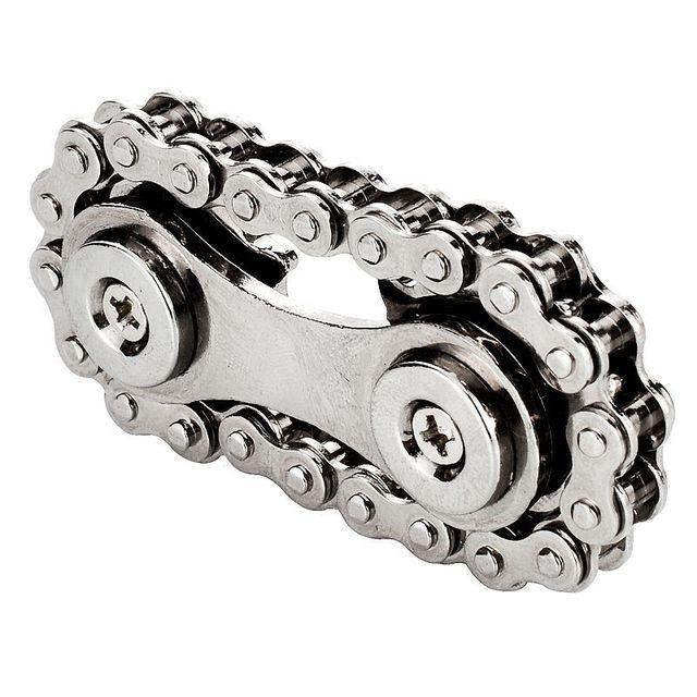 New Sprockets Flywheel Fingertip Gyro Sprockets Chains EDC Metal Toy Gear Chain Gyro Drop Ship Sproket Roadbike Spinner - ItemBear.com