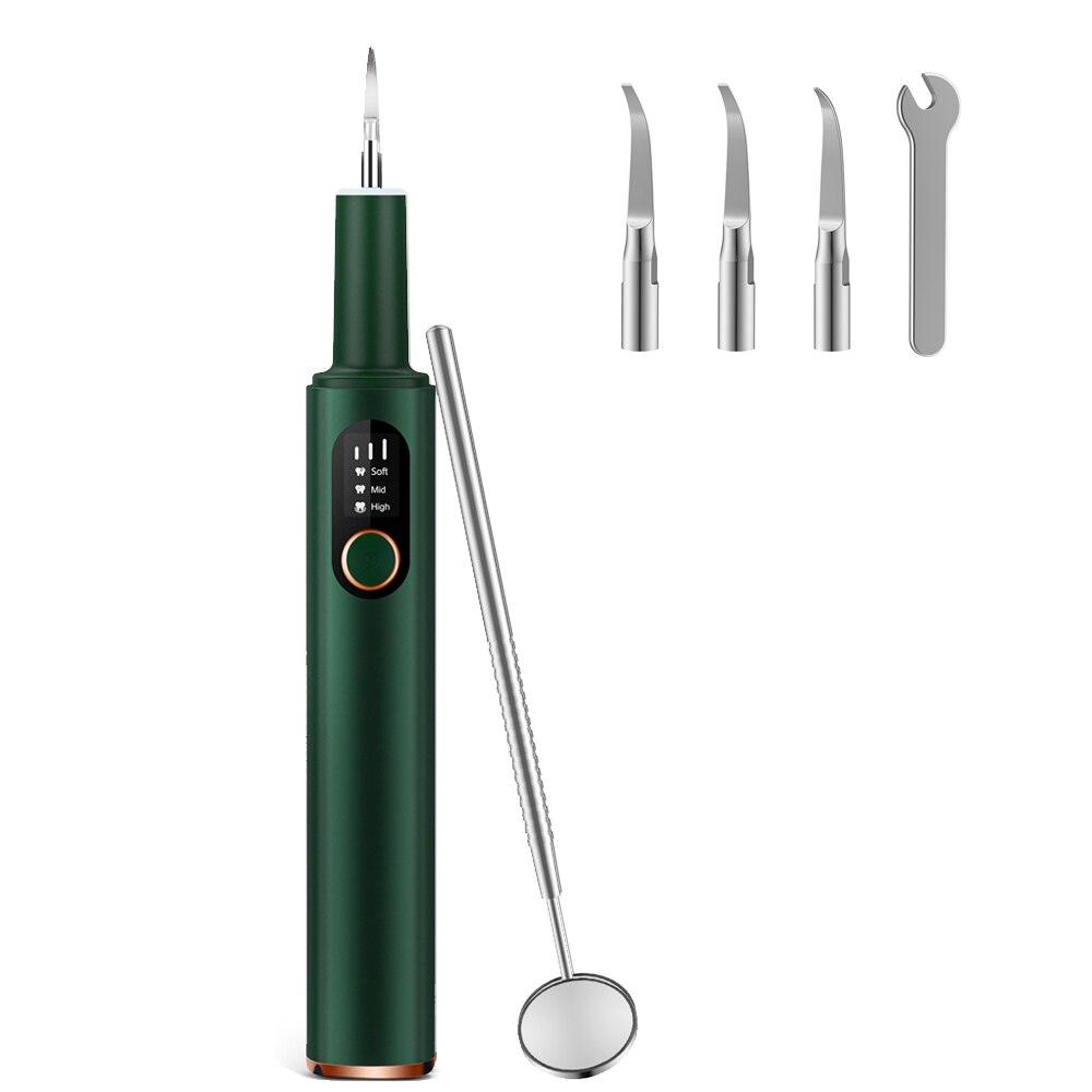 NICARE Ultrasonic Dental Scaler Dental Washer USB Rechargeable Sonic Teeth Tartar Calculus Plaque Remover Teeth Whitening Clean - ItemBear.com