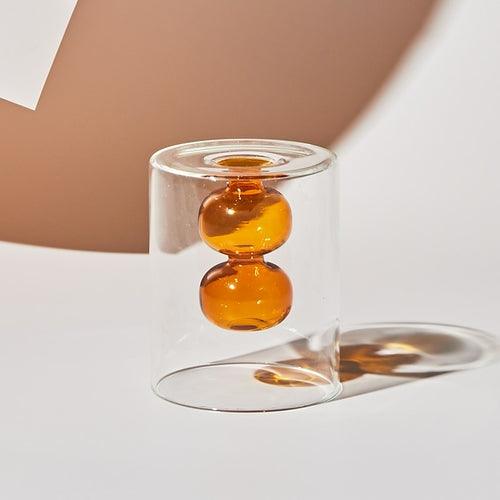 Nordic creative colored glass vase ornaments creative hydroponic - ItemBear.com
