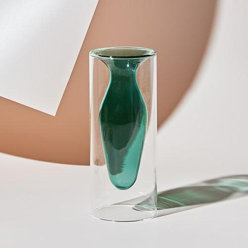 Nordic creative colored glass vase ornaments creative hydroponic - ItemBear.com