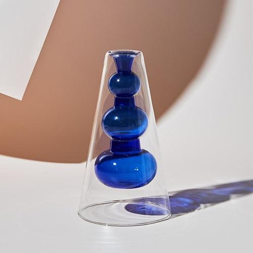 Nordic creative colored glass vase ornaments creative hydroponic - ItemBear.com