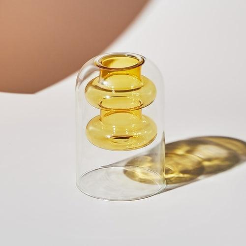 Nordic creative colored glass vase ornaments creative hydroponic - ItemBear.com
