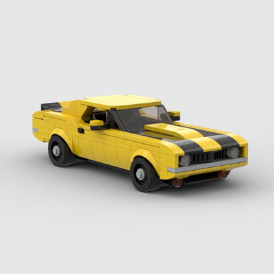 Nostalgic Camaro Z28 Racing Sports Brick Car - ItemBear.com