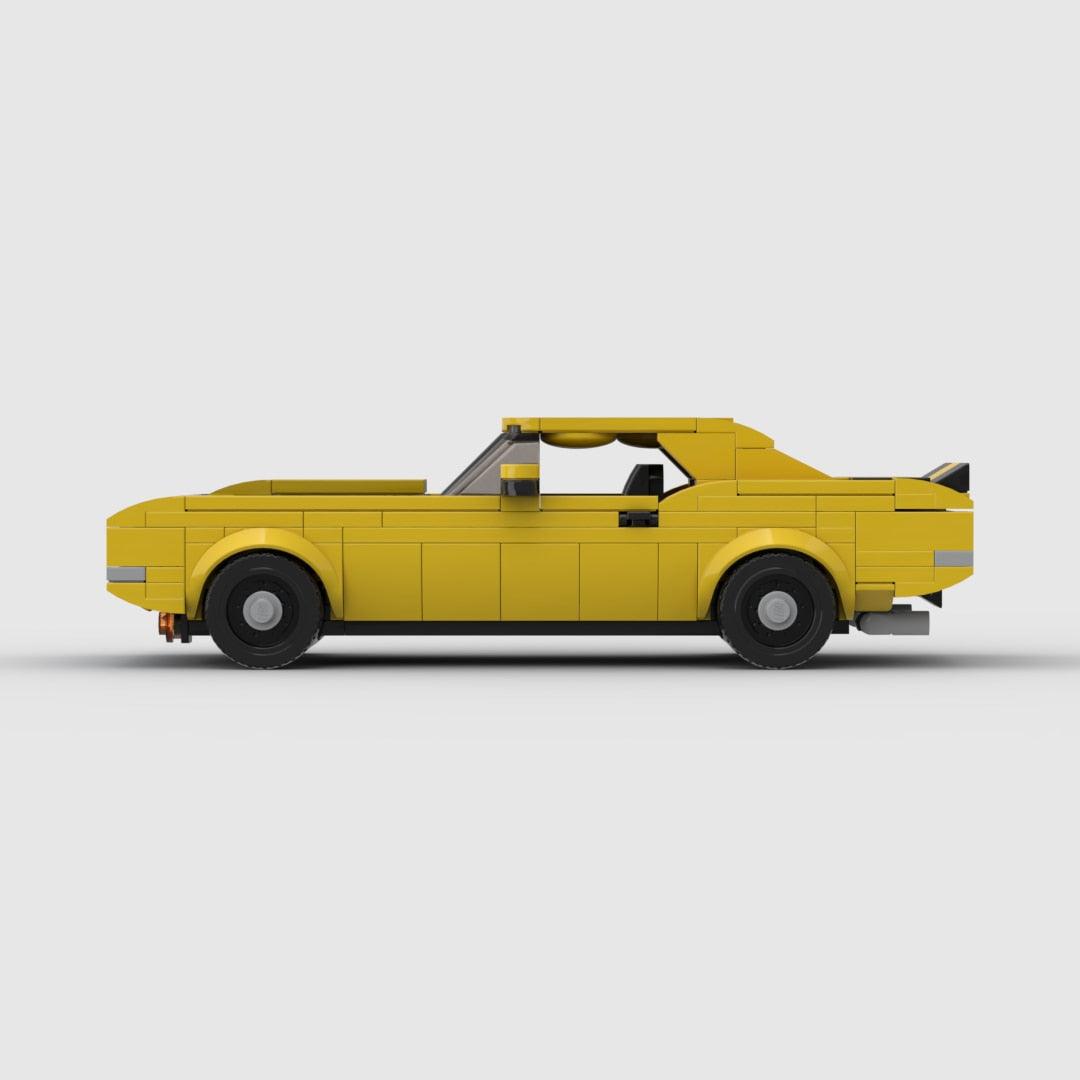 Nostalgic Camaro Z28 Racing Sports Brick Car - ItemBear.com