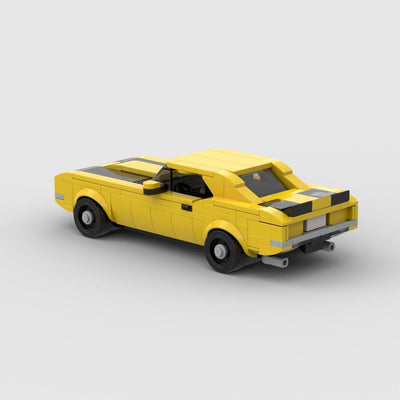 Nostalgic Camaro Z28 Racing Sports Brick Car - ItemBear.com