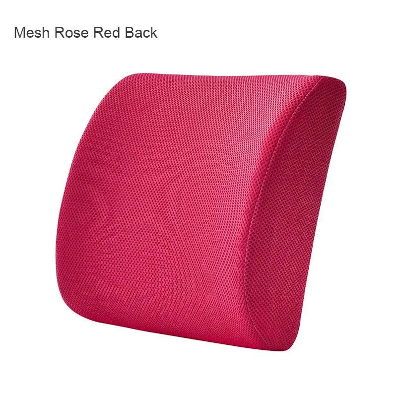 Orthopedics Hemorrhoids Seat Cushion Memory Foam Car Rebound Cushion Office Chair Lumbar Support Pain Relief Breathable Pillow - ItemBear.com