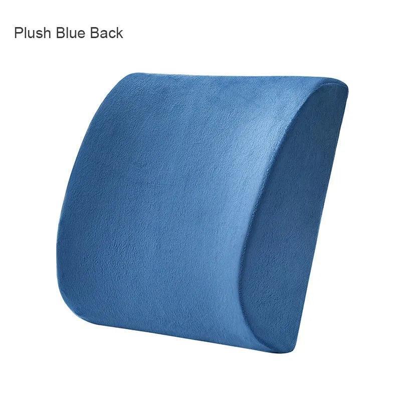 Orthopedics Hemorrhoids Seat Cushion Memory Foam Car Rebound Cushion Office Chair Lumbar Support Pain Relief Breathable Pillow - ItemBear.com