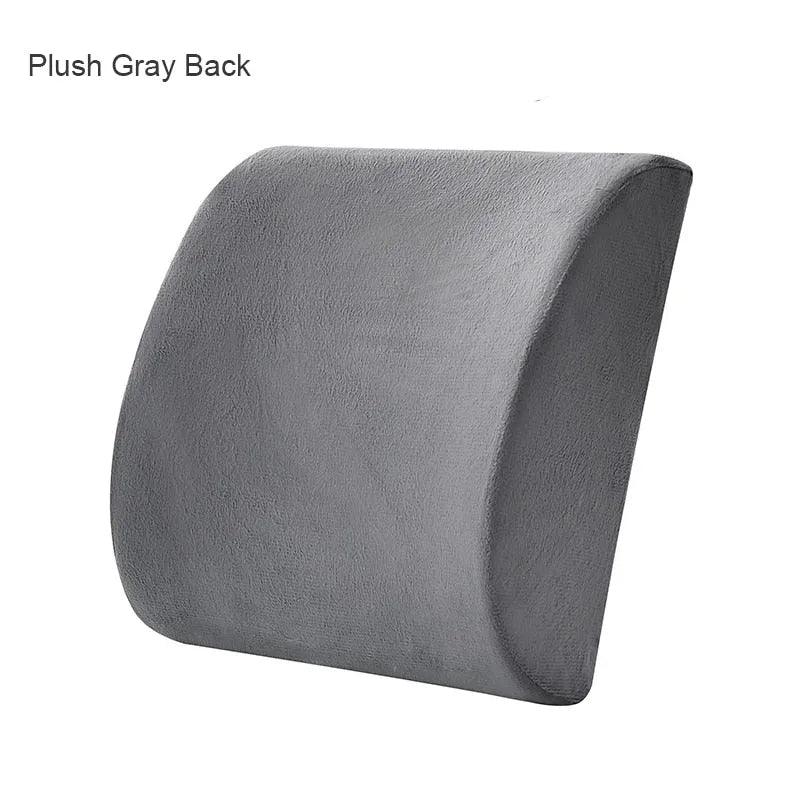 Orthopedics Hemorrhoids Seat Cushion Memory Foam Car Rebound Cushion Office Chair Lumbar Support Pain Relief Breathable Pillow - ItemBear.com