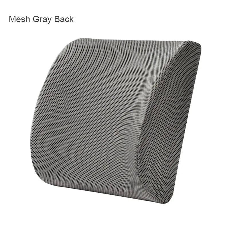 Orthopedics Hemorrhoids Seat Cushion Memory Foam Car Rebound Cushion Office Chair Lumbar Support Pain Relief Breathable Pillow - ItemBear.com