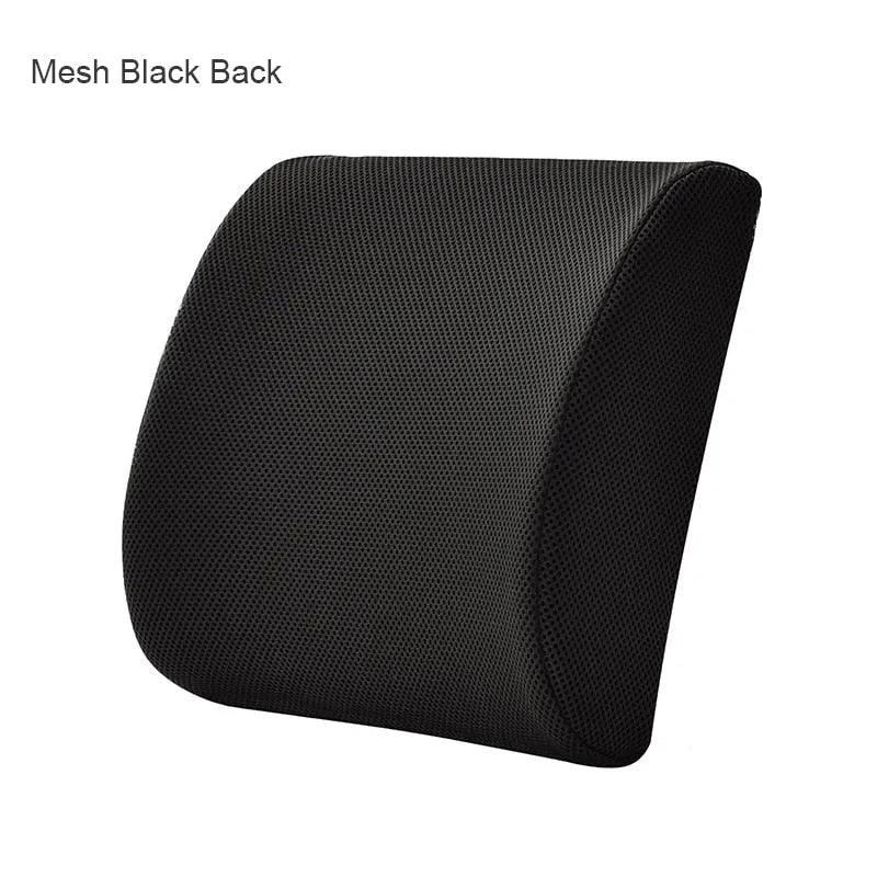 Orthopedics Hemorrhoids Seat Cushion Memory Foam Car Rebound Cushion Office Chair Lumbar Support Pain Relief Breathable Pillow - ItemBear.com