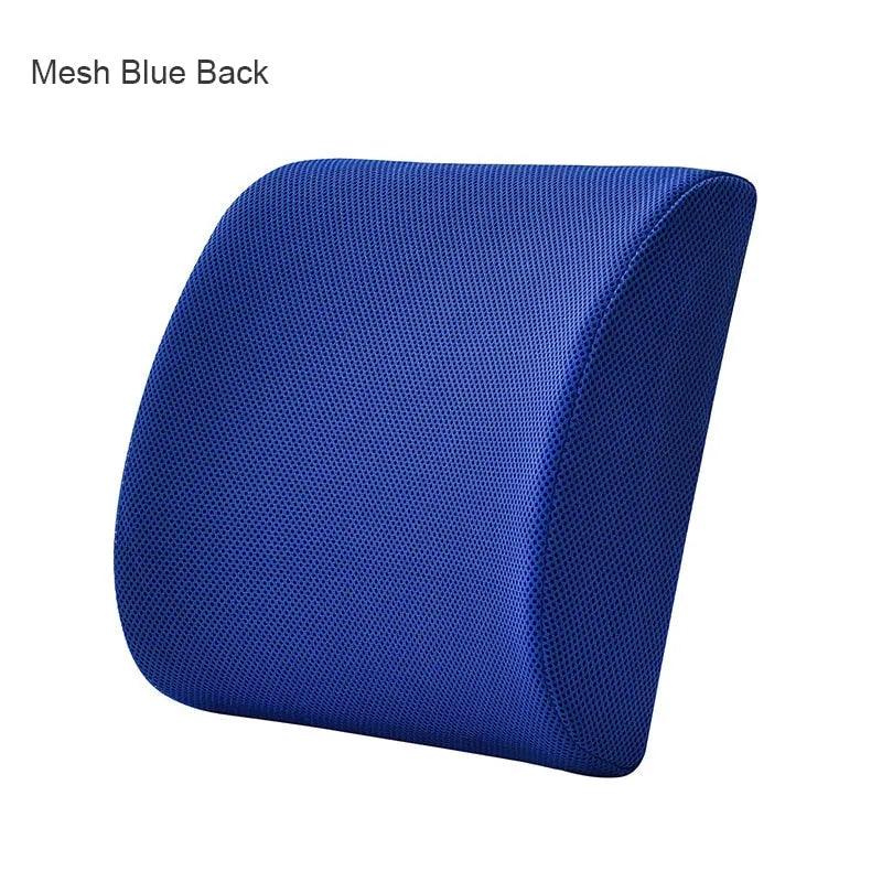 Orthopedics Hemorrhoids Seat Cushion Memory Foam Car Rebound Cushion Office Chair Lumbar Support Pain Relief Breathable Pillow - ItemBear.com