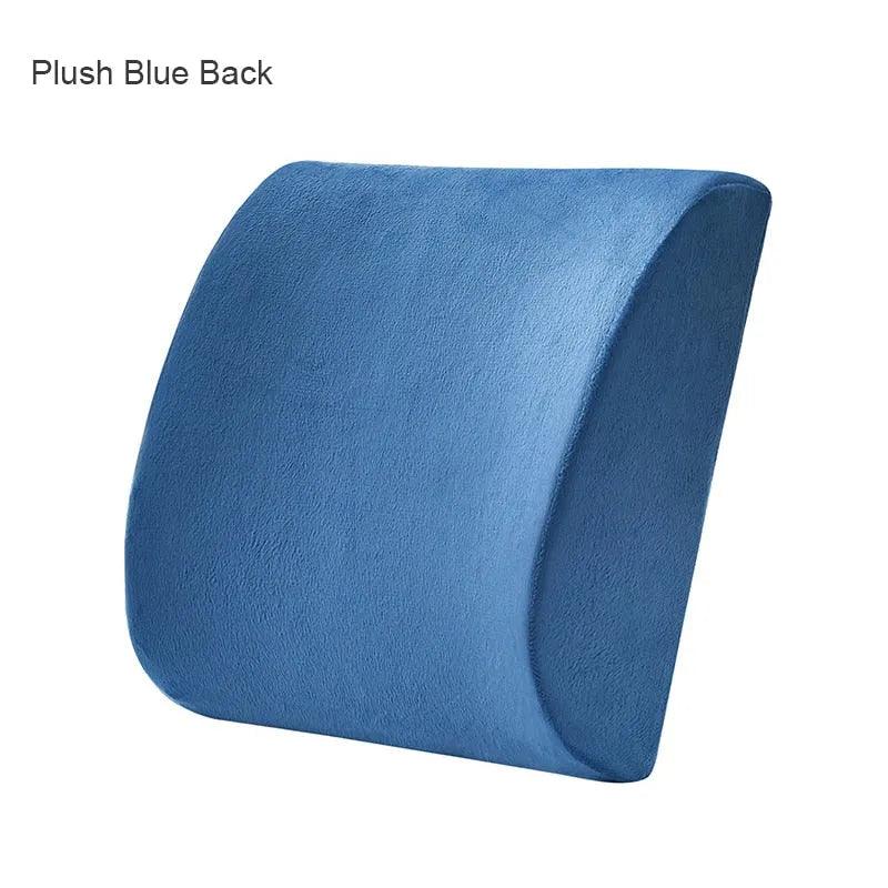 Orthopedics Hemorrhoids Seat Cushion Memory Foam Car Rebound Cushion Office Chair Lumbar Support Pain Relief Breathable Pillow - ItemBear.com