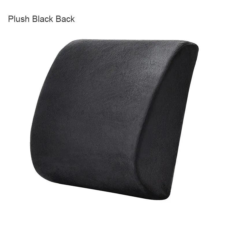 Orthopedics Hemorrhoids Seat Cushion Memory Foam Car Rebound Cushion Office Chair Lumbar Support Pain Relief Breathable Pillow - ItemBear.com
