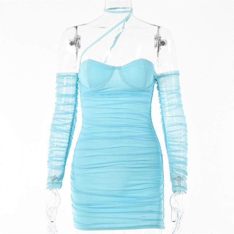 Paola Backless Mini Dress - ItemBear.com