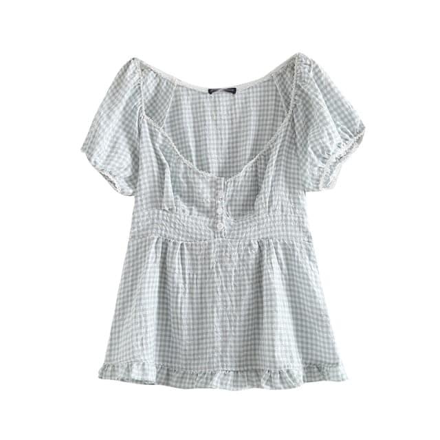 Petite Sweet Summer Puff Sleeve Top - ItemBear.com