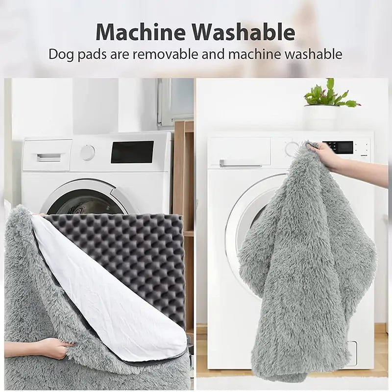 Plush Washable Dog Bed - ItemBear.com