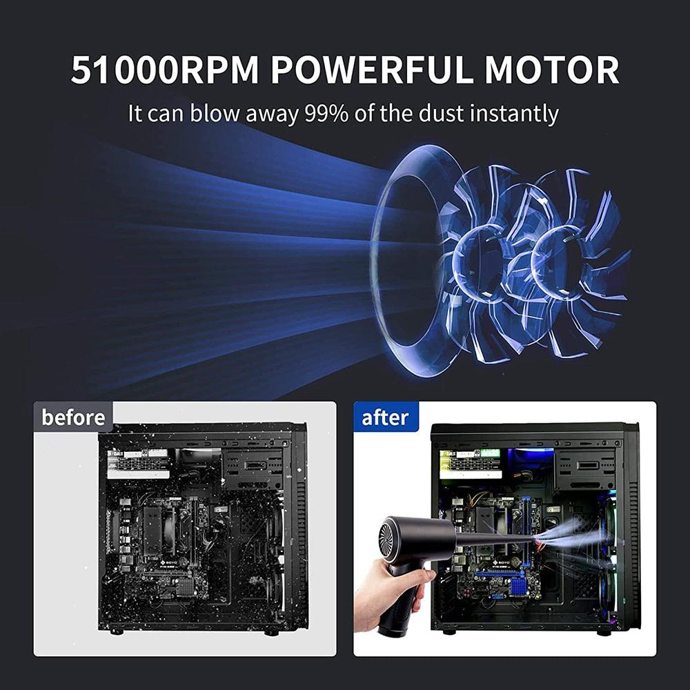 Portable Electric Dedusting Wireless Air Blower - ItemBear.com