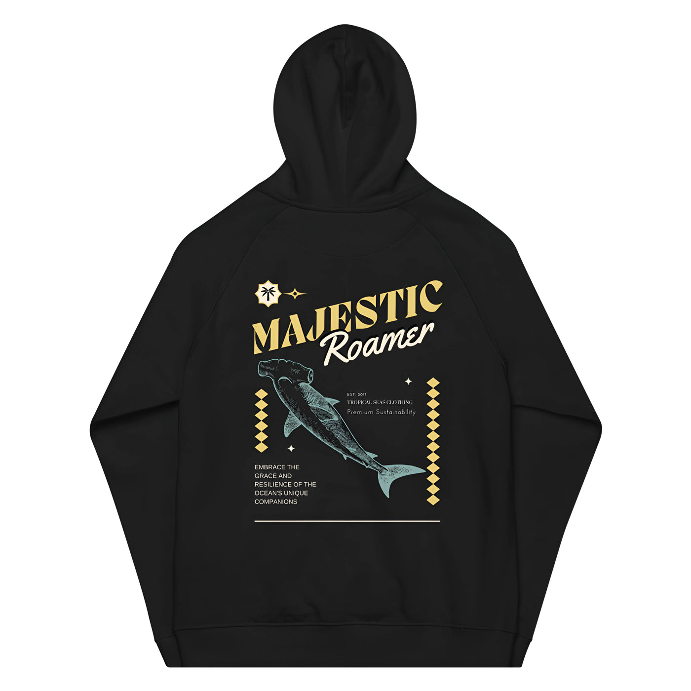 Premium Majestic Roamer Eco Hoodie - Hammerhead Shark Edition - ItemBear.com