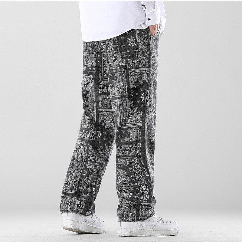Printed Men's Loose Pants - ItemBear.com