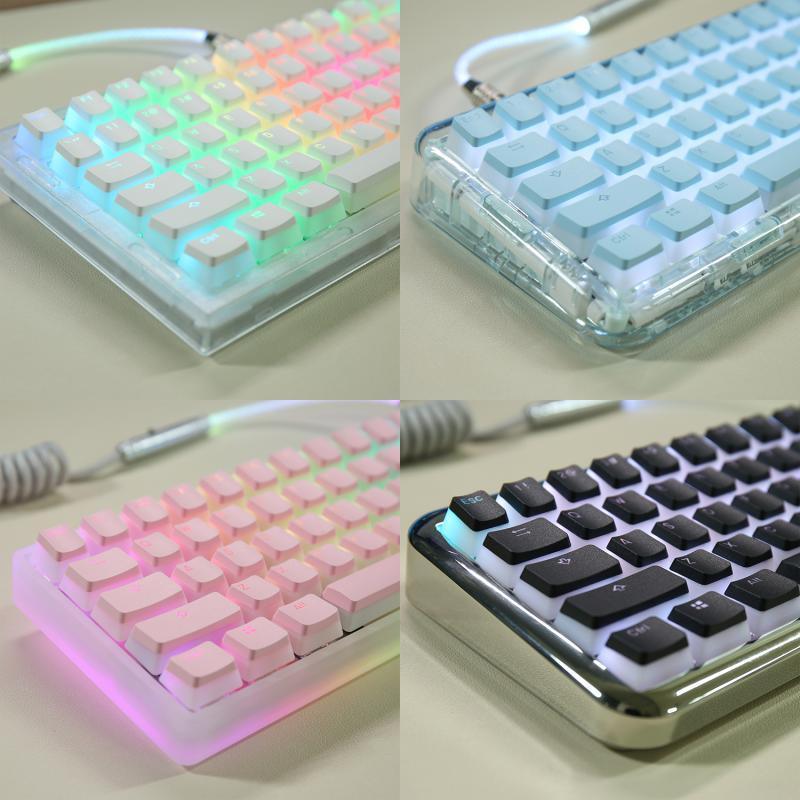 Pudding Keycaps PBT Doubleshot OEM for Mechanical Keyboards - ItemBear.com