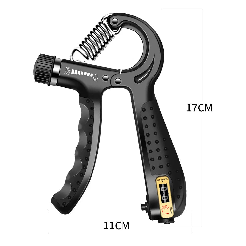 R-Shape Counting Hand Grip Wrist Training Device - ItemBear.com