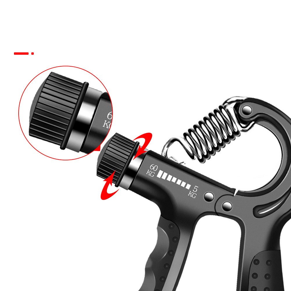 R-Shape Counting Hand Grip Wrist Training Device - ItemBear.com