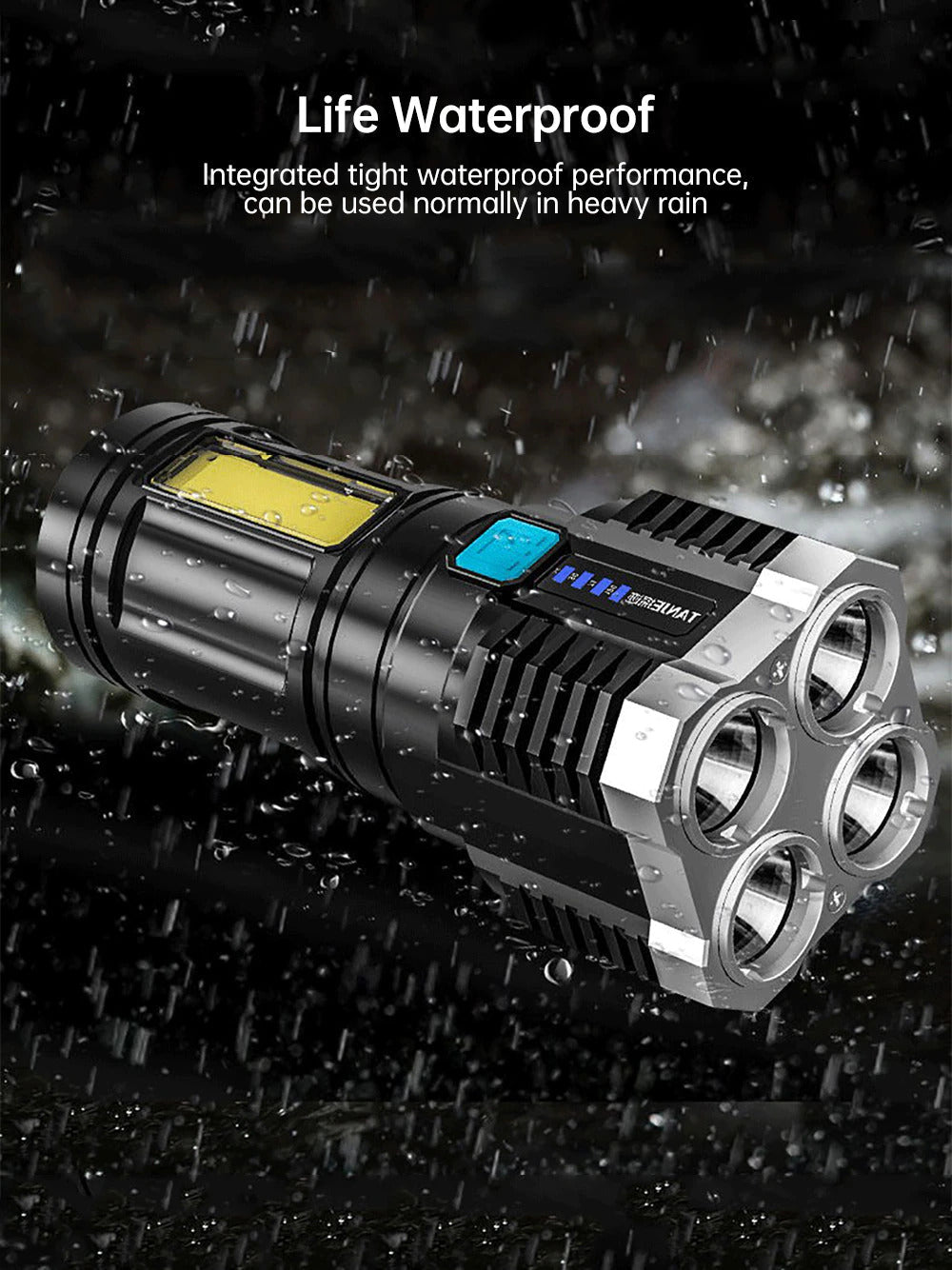 Rechargeable LED Flashligh - ItemBear.com