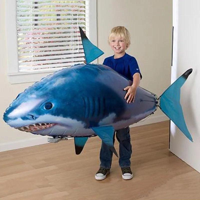 Remote Control Shark Toy Air Swimming Fish RC Animal Toy Infrared RC Flying Toys Air Balloons Clown Fish Gifts Party Decoration - ItemBear.com