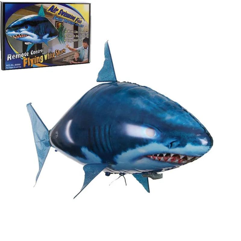Remote Control Shark Toy Air Swimming Fish RC Animal Toy Infrared RC Flying Toys Air Balloons Clown Fish Gifts Party Decoration - ItemBear.com