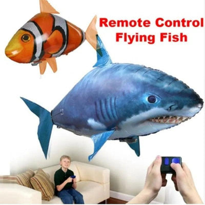 Remote Control Shark Toy Air Swimming Fish RC Animal Toy Infrared RC Flying Toys Air Balloons Clown Fish Gifts Party Decoration - ItemBear.com