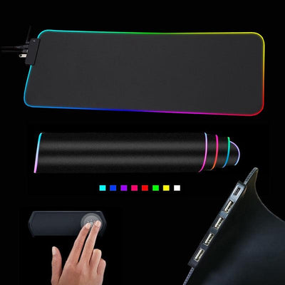 RGB Mouse Pad with Cable - ItemBear.com